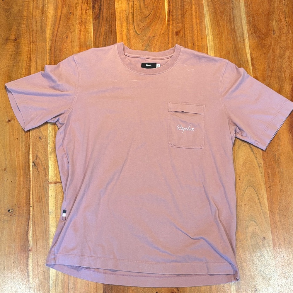 Rapha Men's Dusty Rose Short Sleeve Tee
